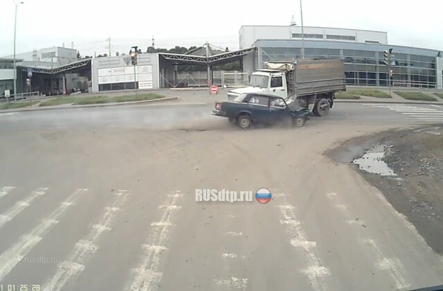 Видеорегистратор запечатлел ДТП на Шуйском шоссе в Петрозаводске