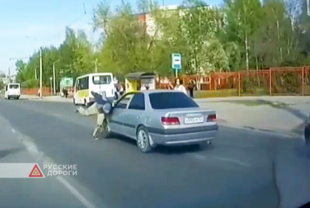 В Барнауле водитель сбил пешехода и пытался скрыться