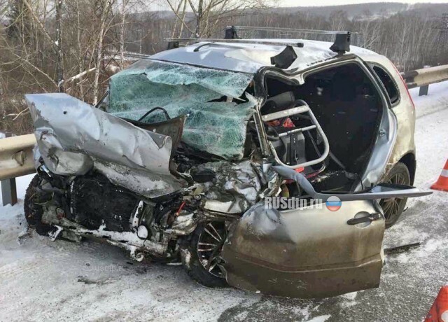 Видеорегистратор запечатлел момент гибели семьи в Красноярском крае 