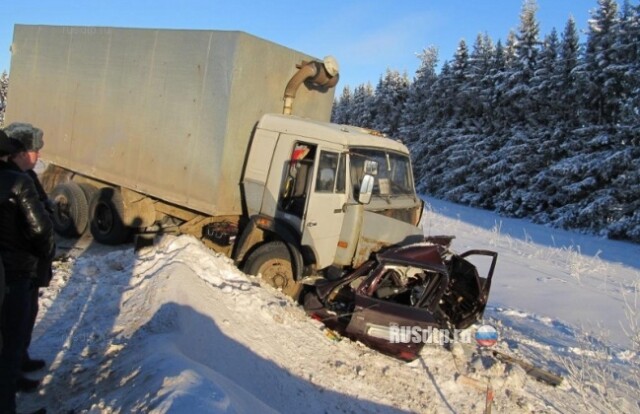 Ужасное ДТП на трассе Киров-Пермь 