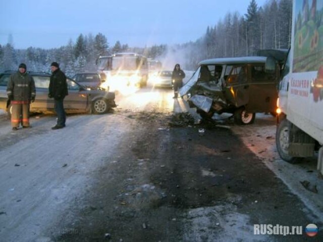 На автодороге Сыктывкар – Ухта погибли два человека 