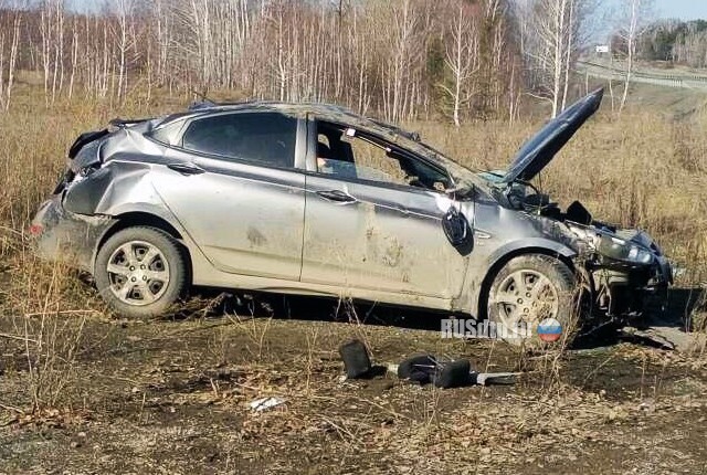 Людей разбросало по полю в результате ДТП под Челябинском 