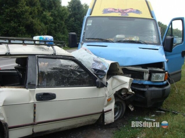 Водитель ВАЗ-2108 погиб в столкновении с «IVECO» 