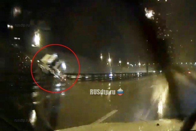 ДТП с Lamborghini на Ярославском шоссе запечатлел видеорегистратор 