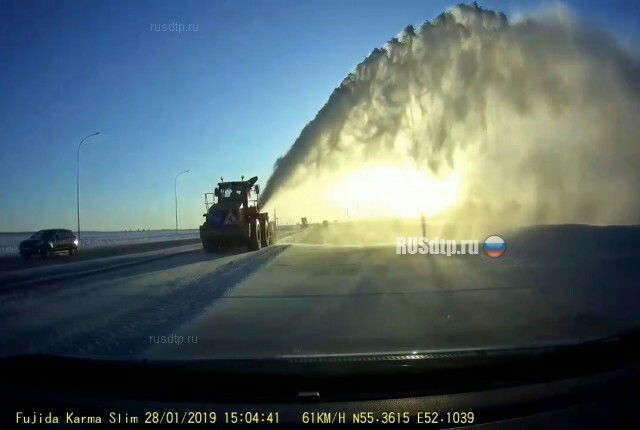 Как чистят снег в Татарстане
