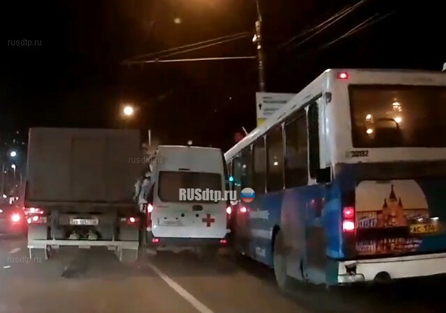 ДТП с участием скорой в Нижнем Новгороде