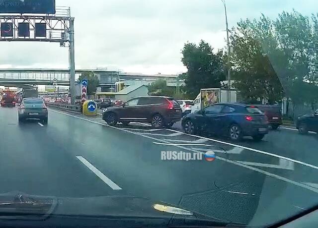 ДТП на ТТК в Москве