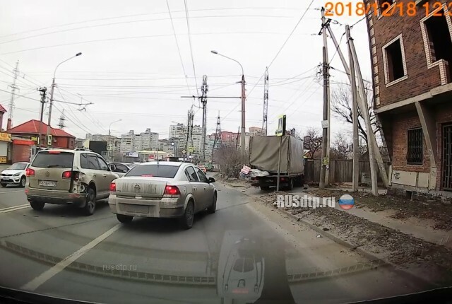 Авария на Белорусской в Ростове