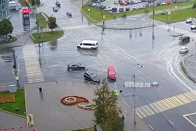 ДТП на перекрестке в Челябинске 