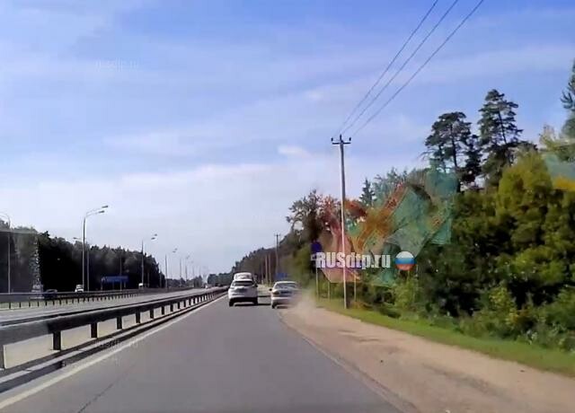 ДТП с обочечником на Ярославском шоссе
