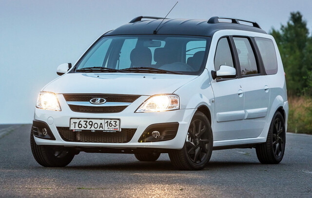 Автомобиль LADA Largus VIP замечен в Тольятти: на нём должен был ездить президент 
