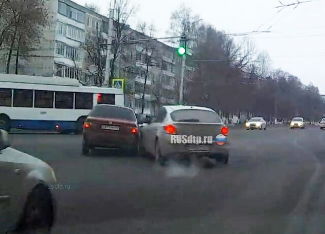 ДТП с участием такси в Саранске 