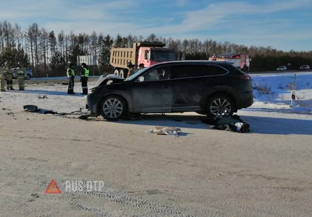 Женщина и ребенок погибли в ДТП в Челябинской области 