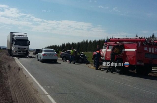 Два человека погибли в ДТП на трассе Елабуга — Пермь 