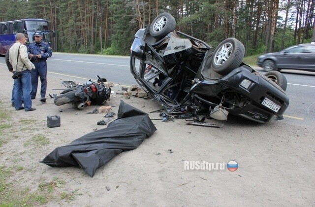 На трассе Санкт-Петербург – Невель погиб мотоциклист 
