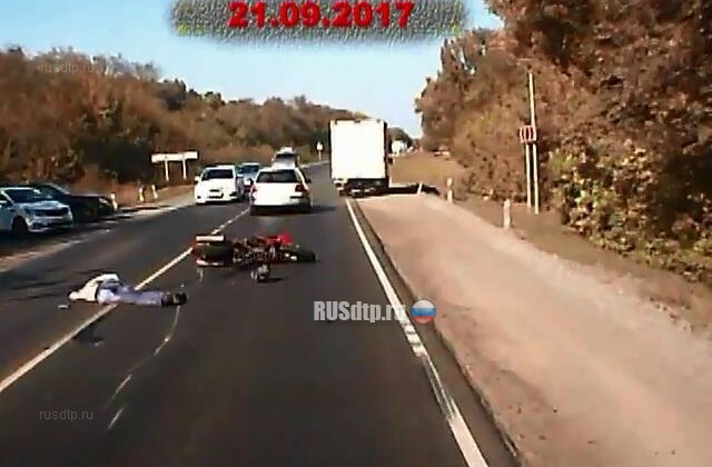 Под Новочеркасском в ДТП погиб мотоциклист