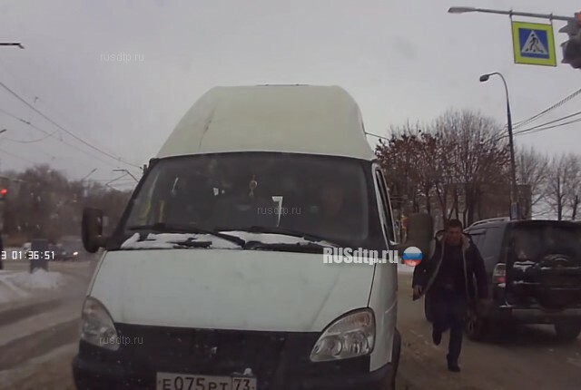 Ульяновский водитель маршрутки