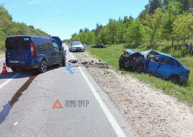 Водитель «Калины» погиб в ДТП под Сызранью 