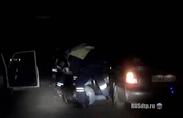 Погоня за пьяным водителем (видео)