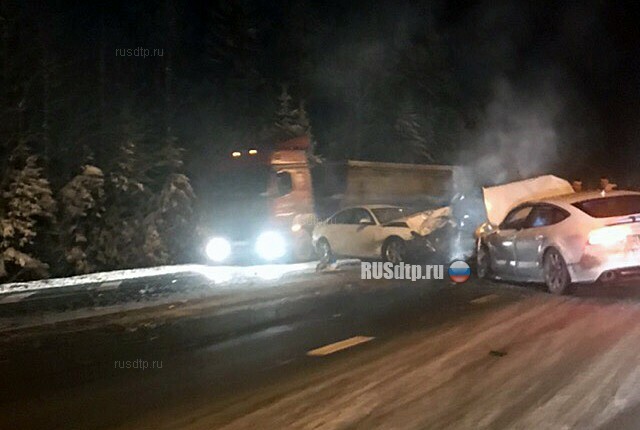 Два человека погибли в ДТП на трассе «Скандинавия» 