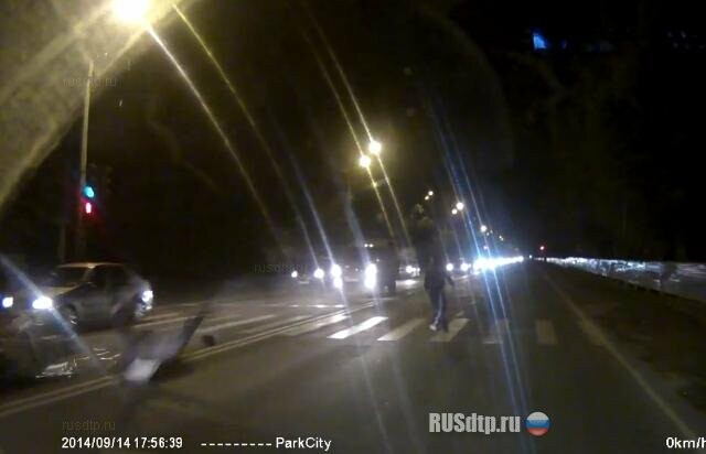 Мотоциклист сбил насмерть пешехода в Новокузнецке