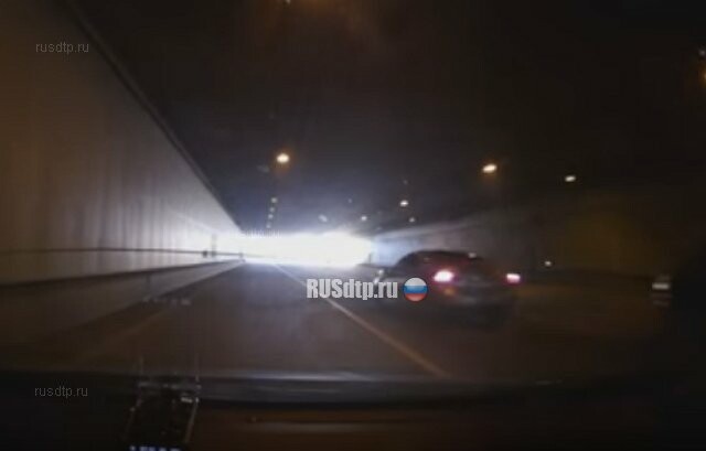 Видео аварии из Москвы