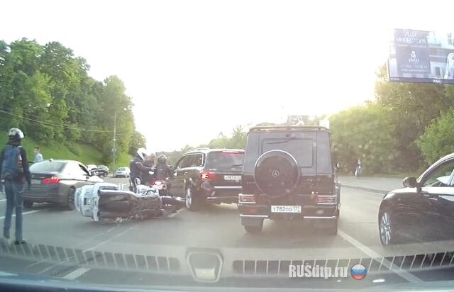 Авария на Воробьевском шоссе
