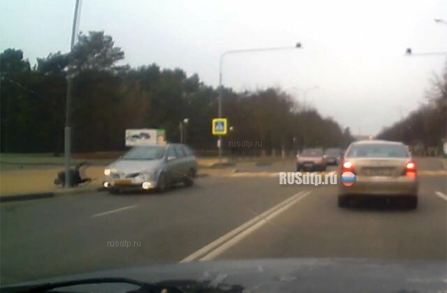В Солигорске автомобиль сбил пешехода