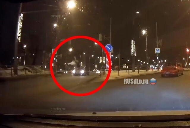 В Самаре «Приора» сбила пешехода. ВИДЕО 