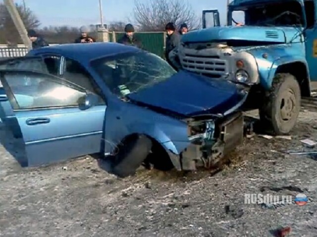 Грузовику ЗИЛ не повезло 