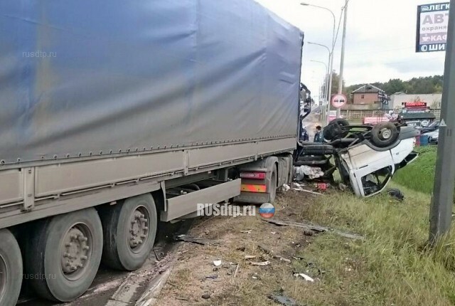 Видеорегистратор запечатлел момент смертельного ДТП во Владимирской области 