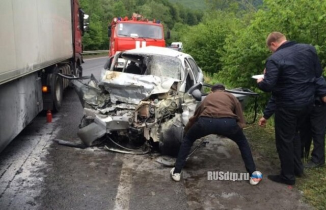 Муж и жена погибли в ДТП под Ужгородом 