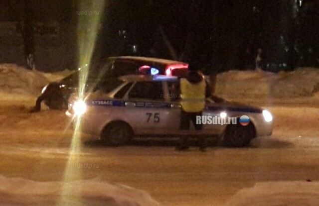 В новогоднюю ночь в Кемерове полицейские преследовали пьяного водителя 
