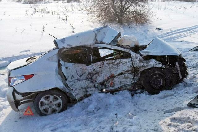 Водитель «Соляриса» погиб в ДТП под Самарой 