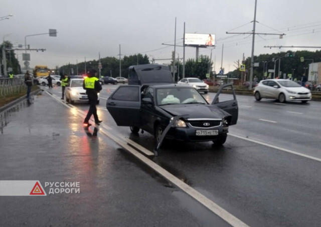 В Казани пьяный водитель сбил пешехода 