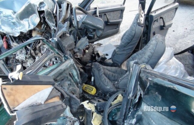 Лобовое столкновение на выезде из Черкесска 