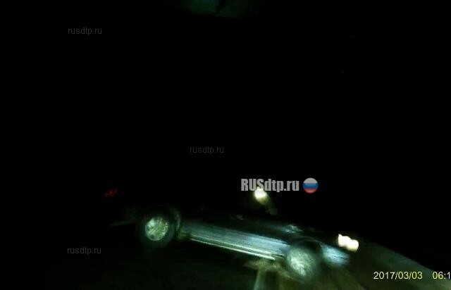 Последние секунды жизни водителя в Вологодской области запечатлел видеорегистратор