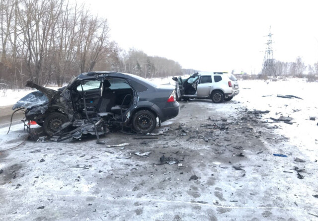 Молодой водитель разбился в аварии под Омском 