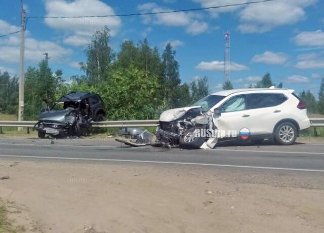Момент ДТП под Рязанью 