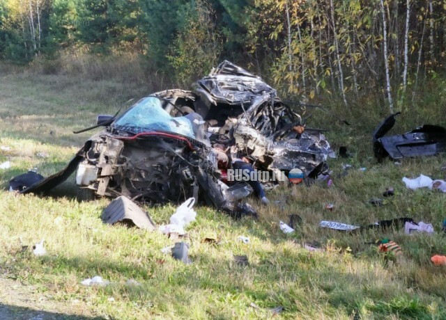 Четверо погибли под встречным грузовиком на трассе «Новосибирск — Ленинск-Кузнецкий» 