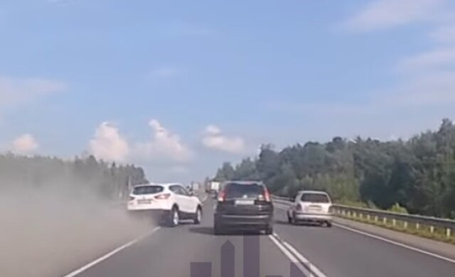 Виновник уехал с места ДТП на трассе Красноярск — Канск