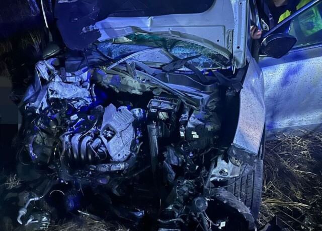 «Стрелка застыла на отметке 150 км/ч»: в Чувашии Kia на скорости въехал в грузовик 