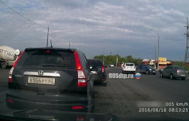 ДТП из-за неработающего светофора в Рязани