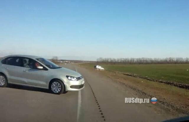 Женщина-водитель погибла в аварии в Ростовской области