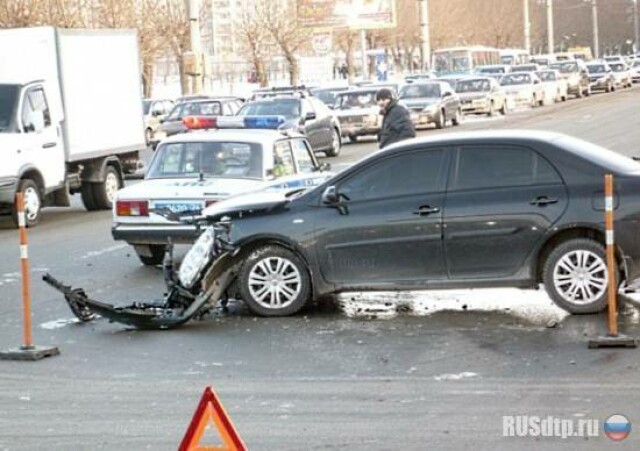 В Челябинске ВАЗ не пропустил «Тойоту» 