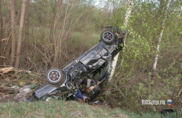 В Башкирии автомобиль врезался в дерево. Погибли 2 человека 
