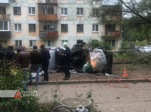 В Перми двое мужчин разбились, уходя от погони ДПС 