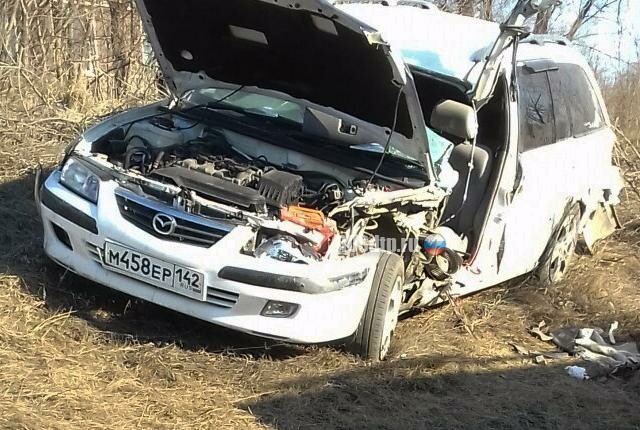 В Кузбассе пьяная девочка попала в ДТП на машине отца 