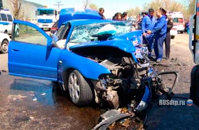 Ауди + Мерседес- двое погибших 