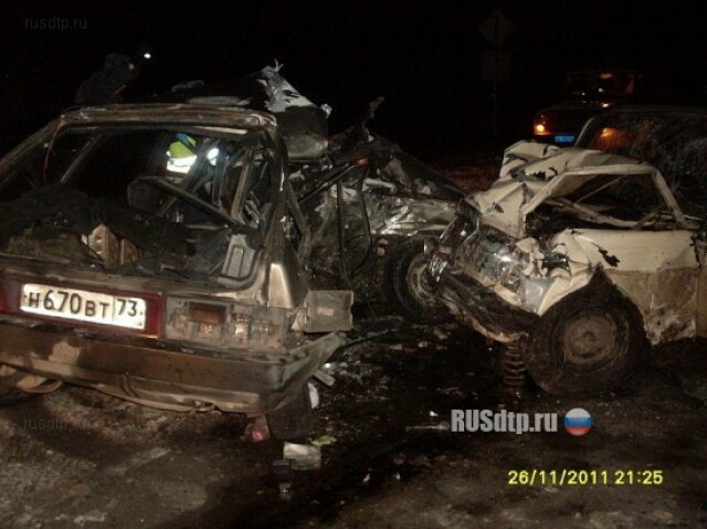 Авария на трассе Саранск – Ульяновск 